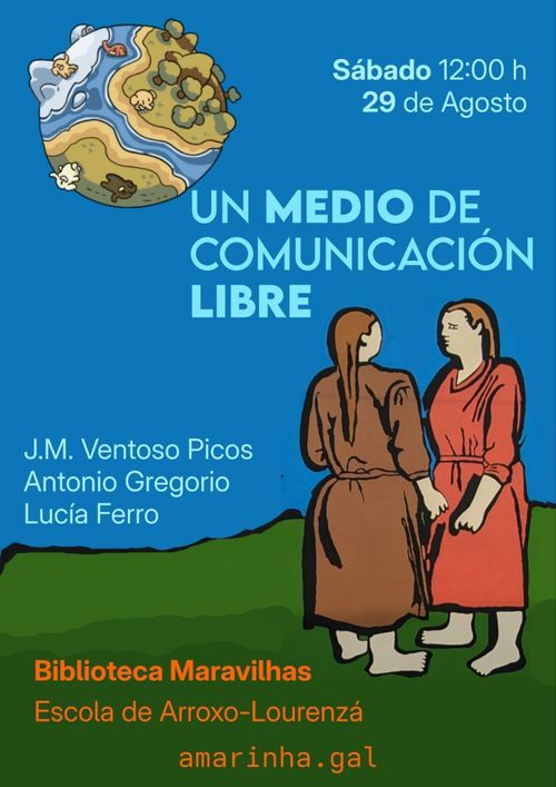 Un medio de comunicación libre, xuntanza de amarinha. gal