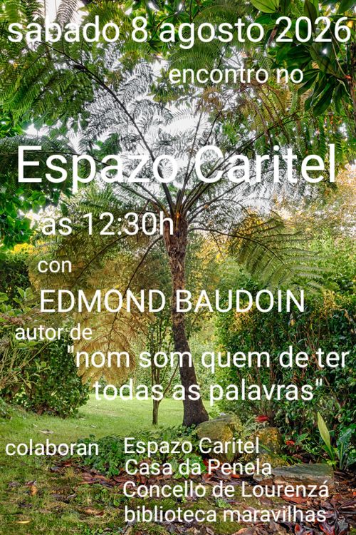 Encontro con Edmond Baudoin no Espazo Caritel
