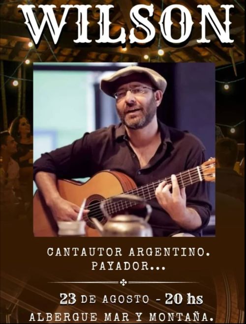 Wilson Saliwonczyk presentando "Maldita Décima"
