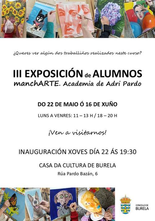 III EXPOSICIÓN DE ALUMN@S MANCHARTE